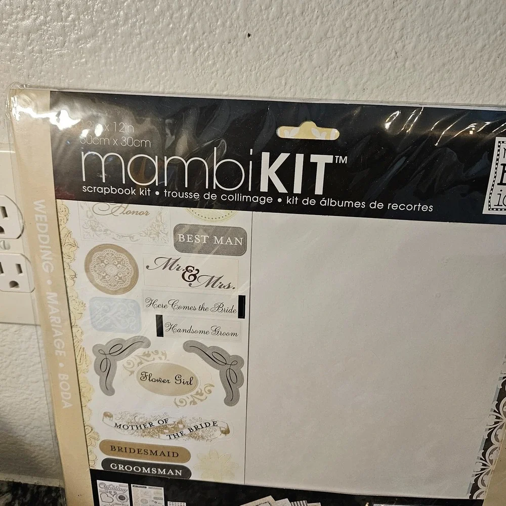 New Me‎ & My Big Ideas Scrapbook Page Kit Wedding12x12